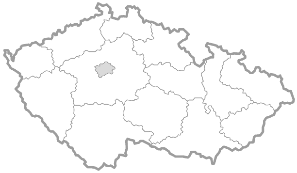 Mapa prodejců nábytku Black Red White