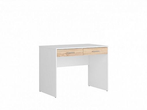 Nepo Plus Psací stůl BIU2S Bílá/dub sonoma