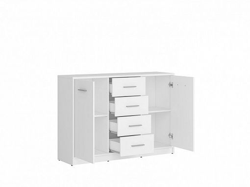 Nepo Plus Komoda KOM2D4S Bílá