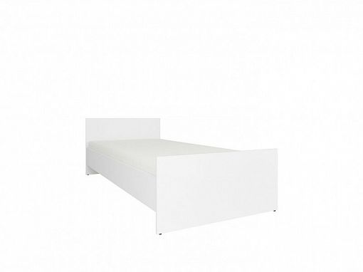 NEPO PLUS postel 90 cm, bílá