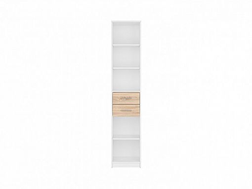 Nepo Plus Regál REG2S/40 Bílá/dub sonoma