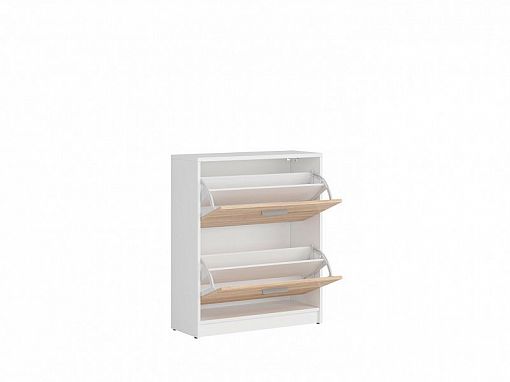 Nepo Plus Botník SFB2K2 Bílá/dub sonoma