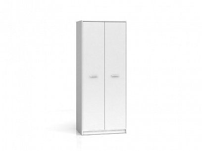 Nepo Plus Šatní skříň SZF2D Bílá