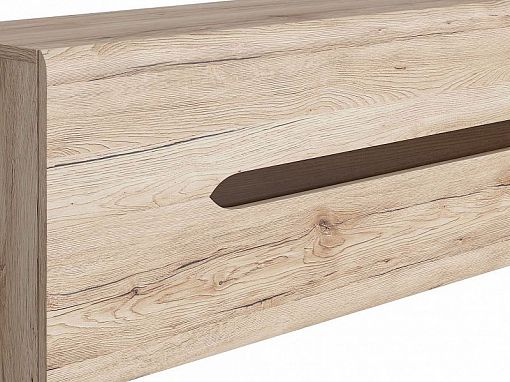Elpasso Závěsná skříňka SFW1K Dub san remo světlý/dub wenge hnědý