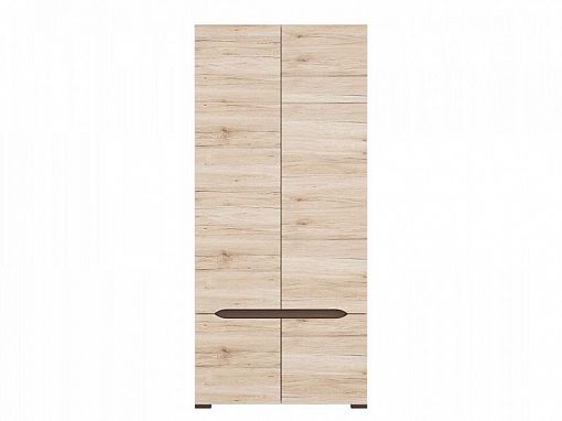 Elpasso Skříň SZF4D Dub san remo světlý/dub wenge hnědý