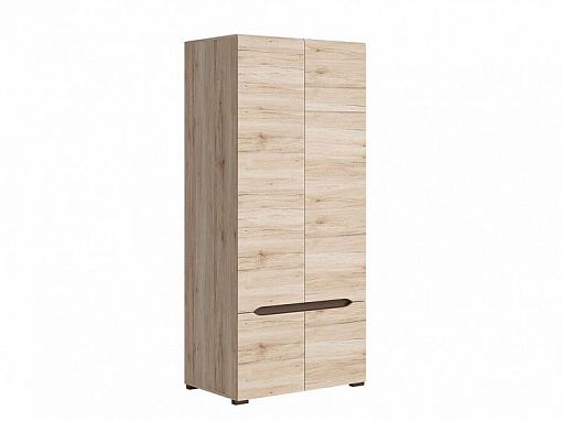 Elpasso Skříň SZF4D Dub san remo světlý/dub wenge hnědý