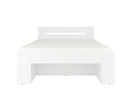 NEPO PLUS postel 140 cm, bílá