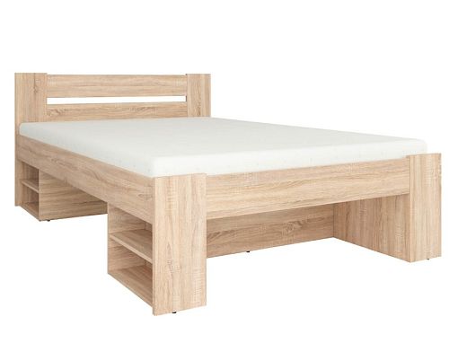 NEPO PLUS postel 140 cm, dub sonoma