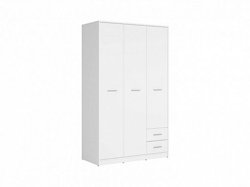 Nepo Plus Šatní skříň SZF3D2S Bílá
