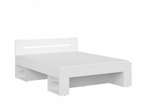 NEPO PLUS postel 160 cm, bílá