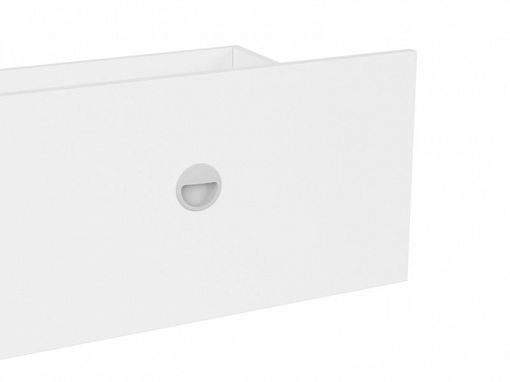 NEPO PLUS šuplík k posteli 160 cm, bílá