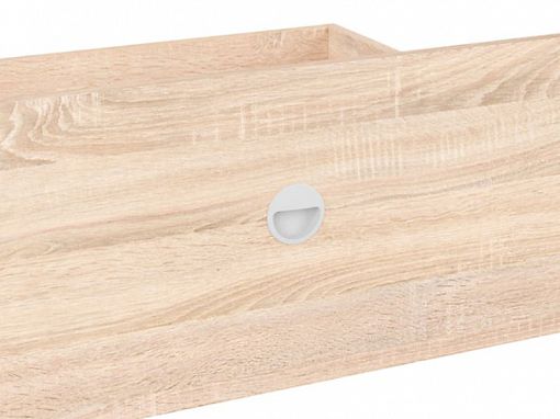 NEPO PLUS šuplík k posteli 160 cm, dub sonoma