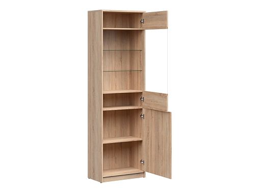 NEPO PLUS vitrína REG1D1W, dub sonoma
