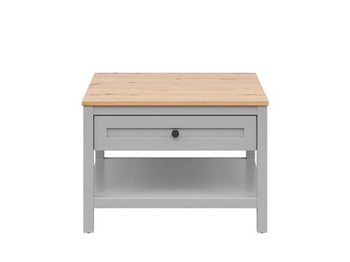SALGA konferenční stolek LAW1S, šedá arktisgrau/dub artisan