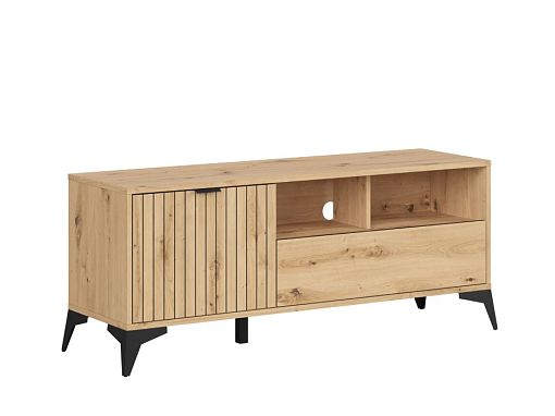 LAMEA televizní stolek RTV1D1S, dub artisan