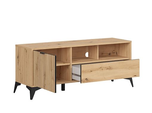 LAMEA televizní stolek RTV1D1S, dub artisan