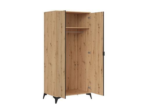 LAMEA šatní skříň SZF2D, dub artisan