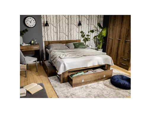 Nepo Plus šuplíky k posteli 160 cm, dub ušlechtilý