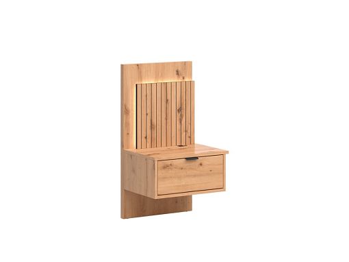 Noční stolek Lamea KOM 1S/L, levá, dub artisan