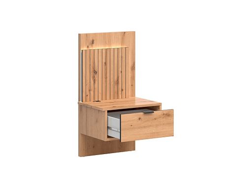 Noční stolek Lamea KOM 1S/P, pravá, dub artisan