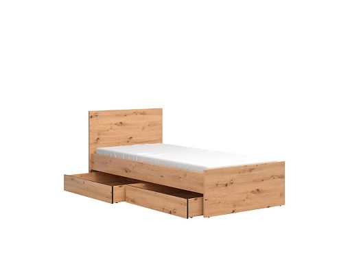 Postel Lamea 90 cm, dub artisan