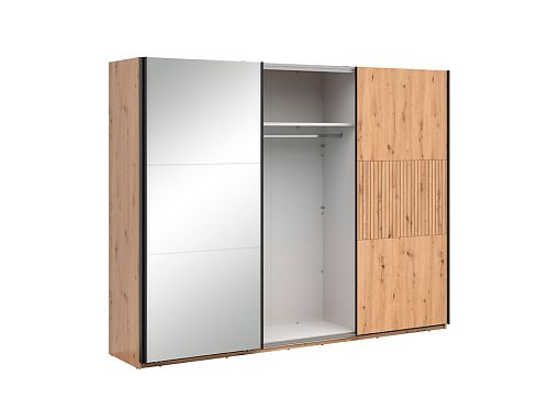 Šatní skříň Lamea SZF3D/270/210/3, dub artisan
