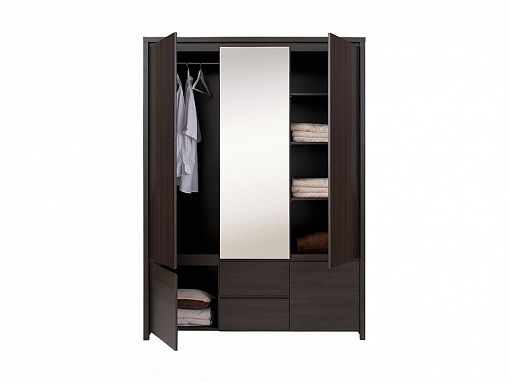 Kaspian Skříň SZF5D2S Wenge