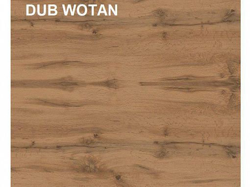 HOLTEN police POL/156, bílá/dub wotan