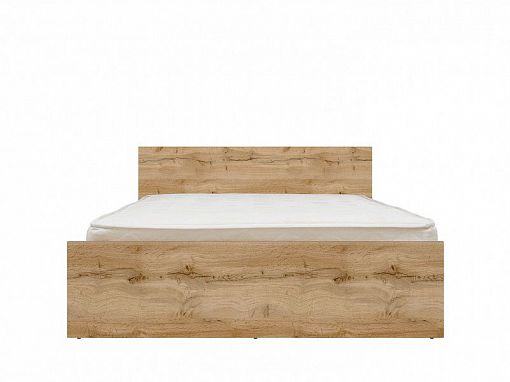ZELE postel 140 cm, dub wotan