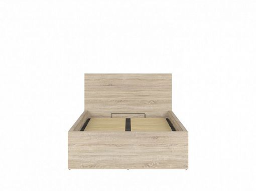 TETRIX postel 120 cm + rošt a úložný prostor, dub sonoma