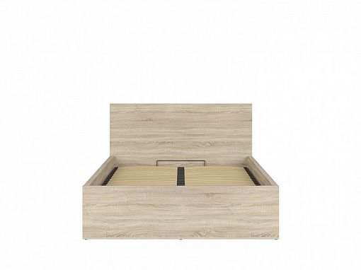TETRIX postel 140 cm + rošt a úložný prostor, dub sonoma