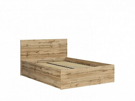 TETRIX postel 140 cm + rošt a úložný prostor, dub wotan