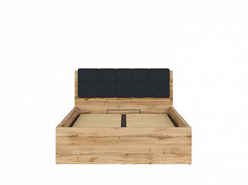 TETRIX postel 140 cm + rošt a úložný prostor, dub wotan
