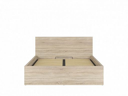 TETRIX postel 160 cm + rošt a úložný prostor, dub sonoma