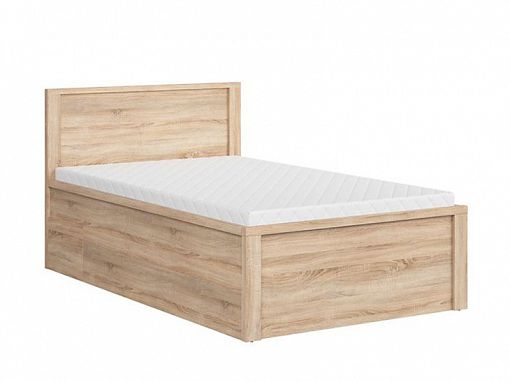 KASPIAN postel LOZ/120T, dub sonoma