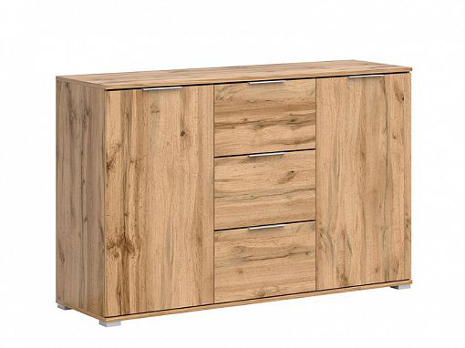 ZELE komoda KOM2D3S, dub wotan