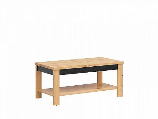 OSTIA konferenční stolek LAW/120, dub artisan/černý lesk