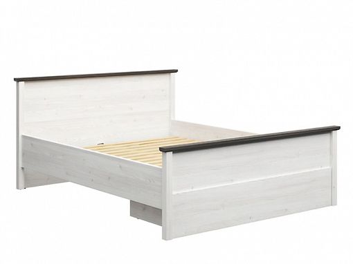 HESEN postel 160 cm, modřín sibiu světlý/borovice larico