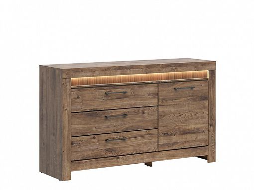 TORIN KOM1D3S komoda, dub ribbeck