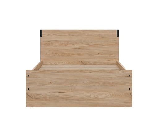LARA postel 120 cm, jasan běloruský