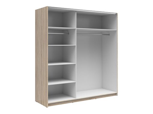 TETRIX šatní skříň SZF/183/2M, dub sonoma