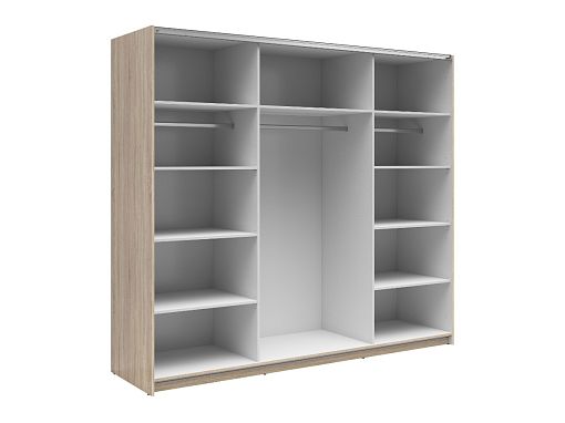 TETRIX šatní skříň SZF/220/2M, dub sonoma