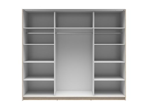 TETRIX šatní skříň SZF/220/2M, dub sonoma