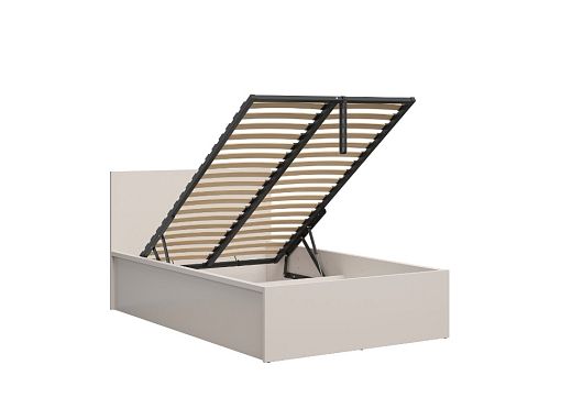 TETRIX postel 120 cm + rošt a úložný prostor, kašmír