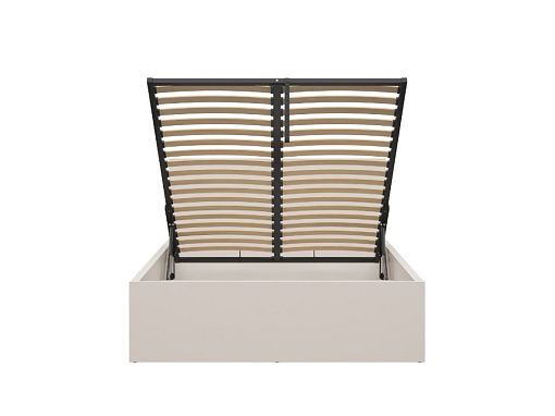 TETRIX postel 140 cm + rošt a úložný prostor, kašmír