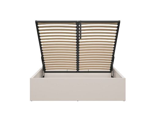 TETRIX postel 160 cm + rošt a úložný prostor, kašmír