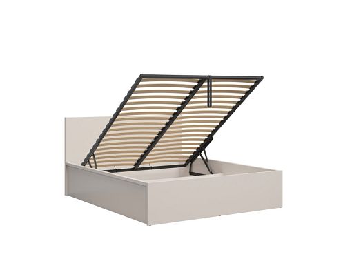 TETRIX postel 160 cm + rošt a úložný prostor, kašmír