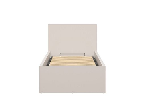 TETRIX postel 90 cm + rošt a úložný prostor, kašmír
