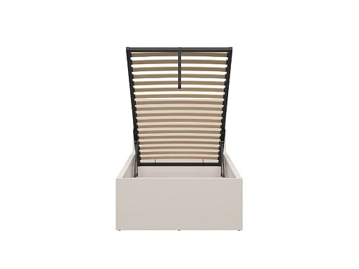 TETRIX postel 90 cm + rošt a úložný prostor, kašmír