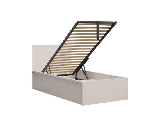 TETRIX postel 90 cm + rošt a úložný prostor, kašmír